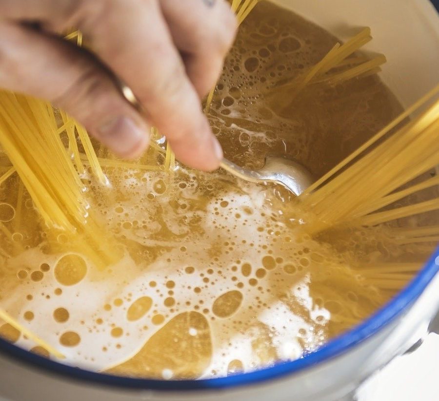 uses for pasta water rich in salt starch and minerals