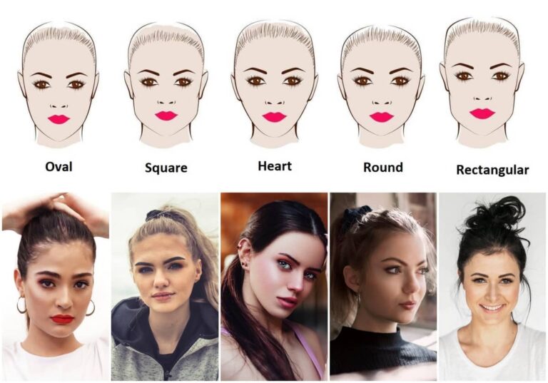 What ponytail suits your face shape? Here are the options!