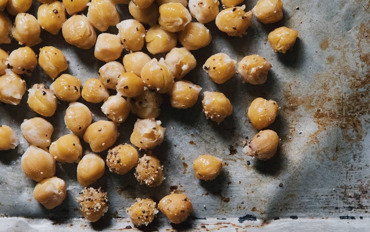 chickpea snack recipes roasted healthy easy vegan snack