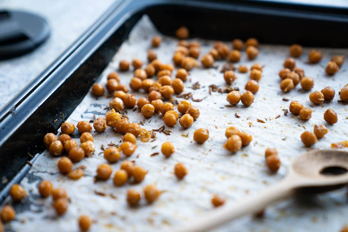 savory chickpea snack recipes oven roasted