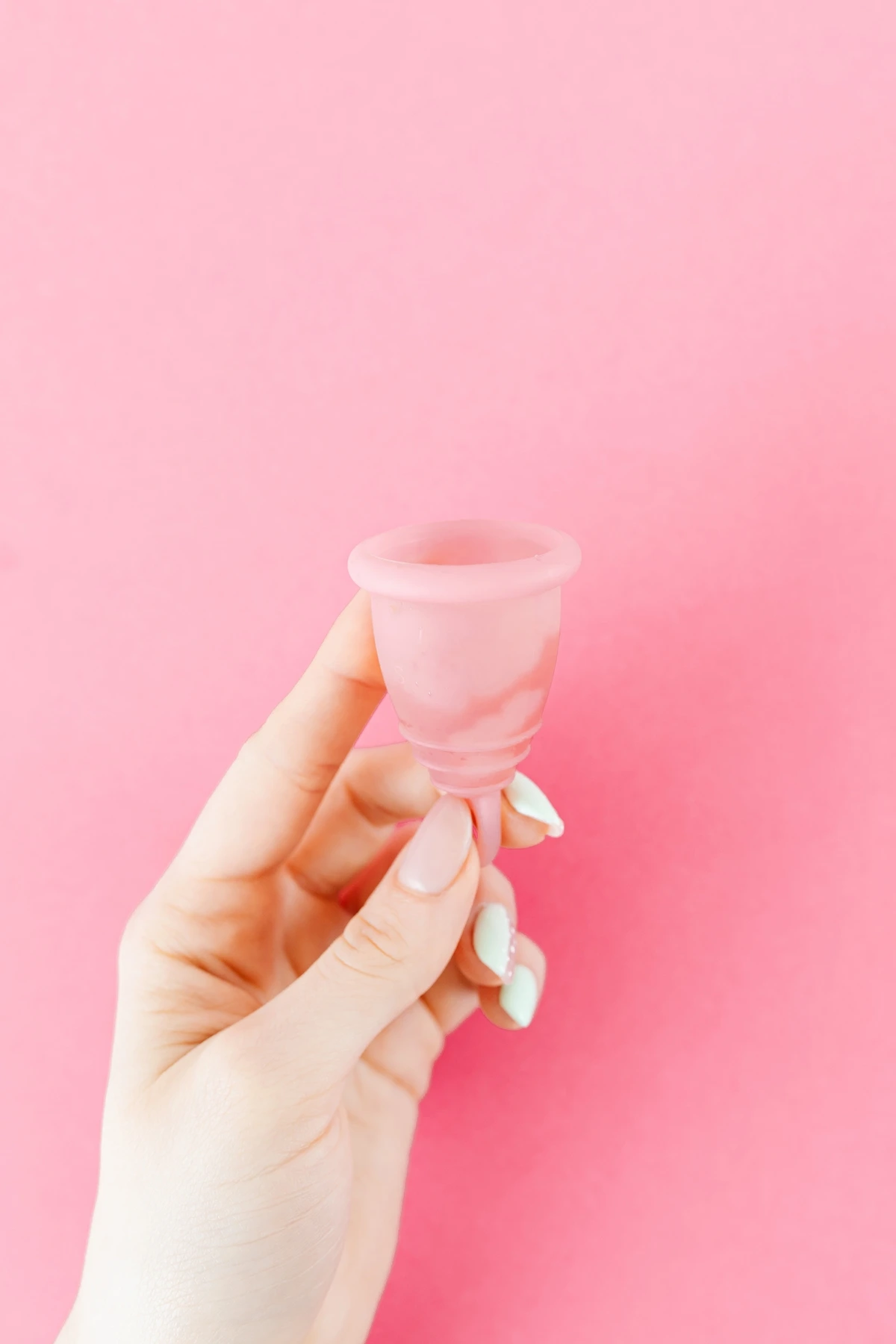 quick way to clean menstrual cup blood
